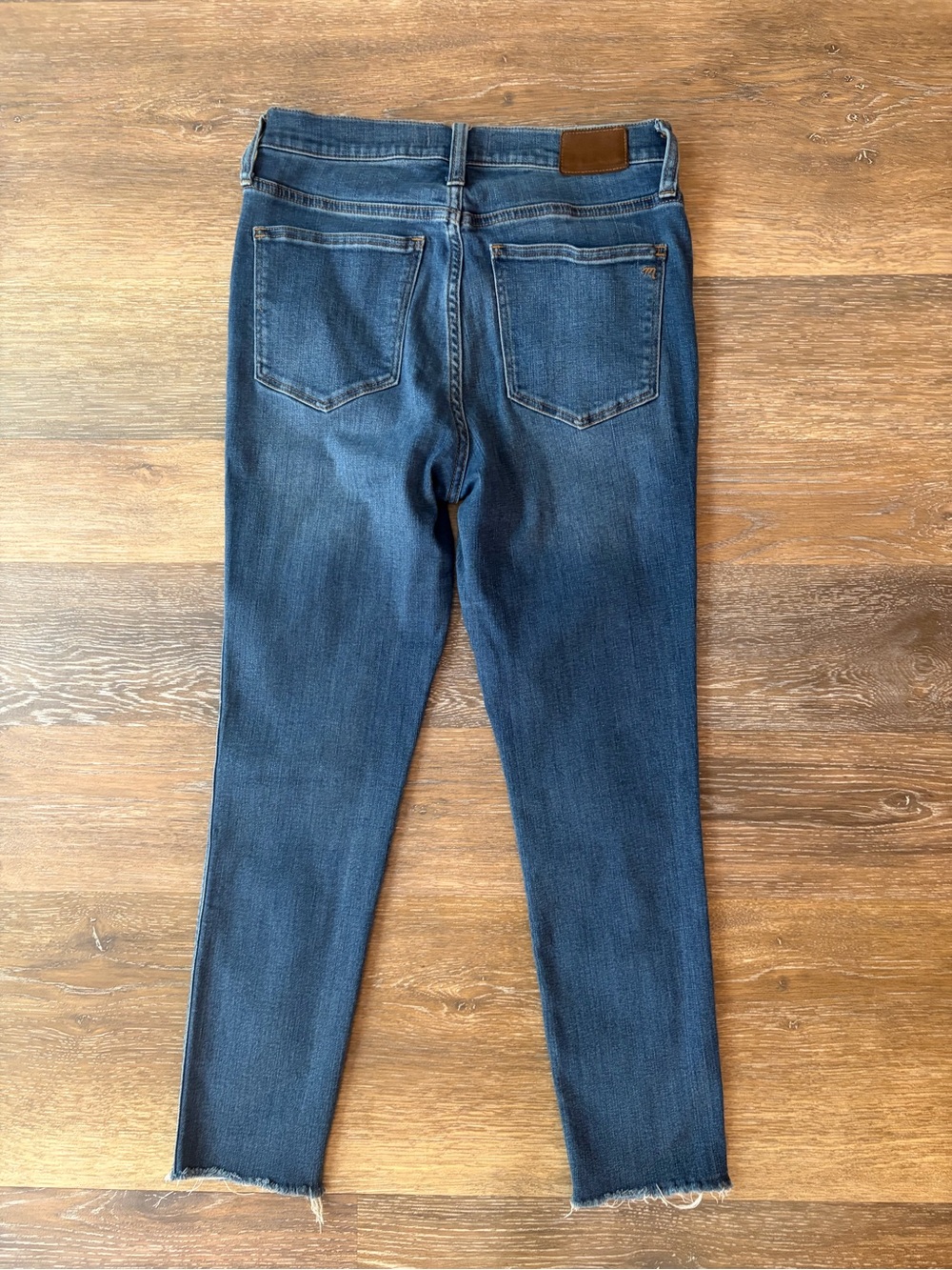Madewell 10" High-Rise Roadtripper Jeans Raw Hem size 27 - Picture 8 of 13
